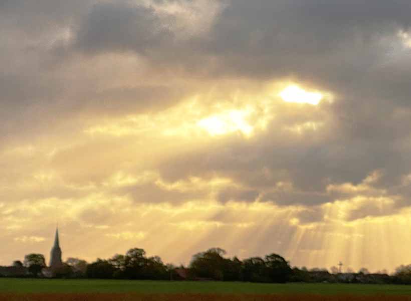 Lichtstimmung im Naturpark Hohe Mark